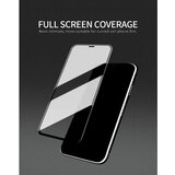 X-ONE 3D Full Cover kaljeno steklo za Samsung Galaxy S23 Ultra (case friendly) - deluje čitalnik prstnih odtisov | Shoptok.si