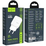 Hoco stenski polnilnik - 12W (2,4A) 2x usb vtič Cene