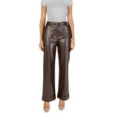Liu Jo PANT.SPALMATO MF5069 E0624 Smeđa | shoptok.hr