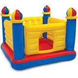 Intex Napihljiv trampolin Grad (175 x 175 x 135 cm, umetna masa, pisana) Cene