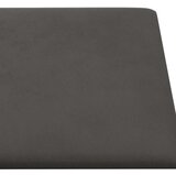  Zidna uzglavlja 12 pcs Tamno siva 60 x 30 cm Baršun | shoptok.hr