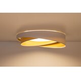  LED prigušiva stropna svetiljka SM. GALAXY M. 24W/230V prečnik 55 cm bela/bež/zlatna + daljinski upravljač | Eponuda.com