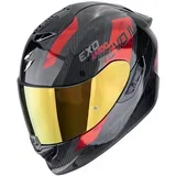 kaciga Exo-1400 evo ii carbon air platted black red