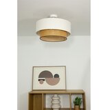  plafonski luster natia 1xE27/60W/230V ø 45 cm bela/smeđa | Eponuda.com