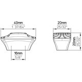 SIRO Ručka za namještaj antik mesing 40ZN | shoptok.hr