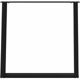  Noge za blagovaonski stol U-oblik 2 kom Crne 70 x (72-73) cm Čelik | shoptok.hr