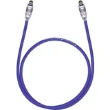 Toslink Digitalni audio Priključni kabel [1x Muški konektor Toslink (ODT) - 1x Muški konektor Toslink (ODT)] 0.50 m Pla