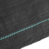 vidaXL Membrana proti plevelu črna 1,5x50 m PP | Shoptok.si