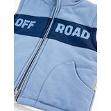 WOWO kids komplekt sa auto off road: pantalone, prsluk, majica dugih rukava - plava | Eponuda.com
