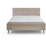 Meise M&amp;ouml;bel Bež tapecirani bračni krevet bez podnice 180x200 cm Nova &amp;ndash; Slike