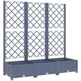  Sadilica s rešetkom tamnosiva 120 x 40 x 121 5 cm pp | shoptok.hr