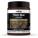 Vallejo brown thick mud Cene