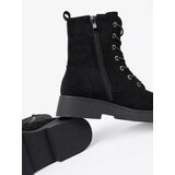 Shelvt Comfortable black workers on a flat sole | Eponuda.ba