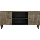 TV ormarić svijetlo sivi 105x33,5x46 cm Puno drvo Mango | shoptok.hr
