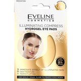 Eveline Gold Illuminating Compress hidrogel maska za predel okoli oči s polžjim ekstraktom 2 kos Cene
