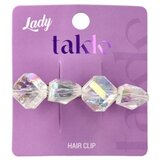 Takk Evia lady, šnala za kosu, bela Cene