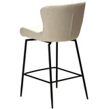DAN-FORM Denmark Kremno bel oblazinjen barski stol (višina sedeža 67,5 cm) Glam – | Shoptok.si