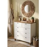 Hanah home komoda s ladicama, bijela Slike