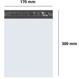  Kurirska folija za pakiranje – 100 komada – 170x300mm | shoptok.hr