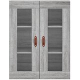 Visoka komoda siva sonome 69,5x34x180 cm od konstruiranog drva | shoptok.hr