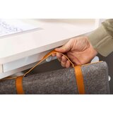MID.YOU MLADINSKA PISALNA MIZA kovina, leseni material bela | Shoptok.si