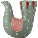 Bloomingville Zelena ručno oslikana vaza od kamenine (visina 19 cm) Trudy – | shoptok.hr