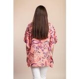 Fenzy Bluza S Printom Za Veće Veličine, Ružičasta | shoptok.hr