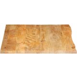 Stolna ploča sa živim rubom 100x80x3 8cm od masivnog drva manga | shoptok.hr