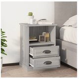  Noćni ormarići 2 kom boja sivog hrasta sonome 43x36x60 cm | shoptok.hr
