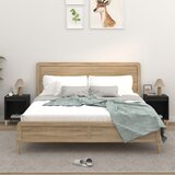 vidaXL Noćni ormarići 2 kom crni 40x35x50 cm Cijene