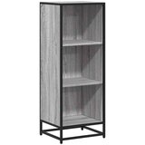 vidaXL Ormar za knjige sivi sonoma 40x35x107,5 cm izrađeno drvo | shoptok.hr