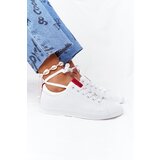 Big Star Women's Leather Sneakers With A Ribbon | Shoptok.si