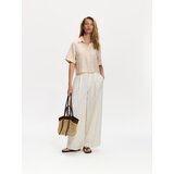 Reserved Lanena košulja - bež | shoptok.hr