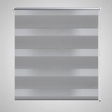 vidaXL Črtasti Zebra Rolo / Senčilo velikost 70 x 120 cm Siva barva | Shoptok.si