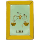 Yvonne Servirni krožnik Zodiac 16,5x12cm / Libra-Tehtnica / porcelan, (5000255227) | Shoptok.si