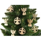 Christmas Wooden Angel Bomb Tree Ornament | Shoptok.si