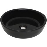 Keramički okrugli umivaonik 42x12 cm crni | Eponuda.com