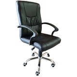Office Elegante Proizvod sa nedostatkom - OUTLET - - Radna fotelja - Viborg (eko koža crna) Cene