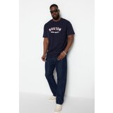 Trendyol Plus Size Jeans - Navy blue - Slim | Shoptok.si