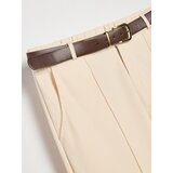 Sinsay Elegantne wide leg hlače s remenom | shoptok.hr
