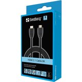 Sandberg Kabl 509-13 HDMI na HDMI M/M 2.1 8K 1m | ePonuda.com
