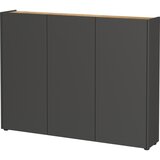 Germania Antracitno sivi ormarić za cipele u dekoru hrasta 138x105x25 cm Libbiano – | shoptok.hr