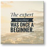  Motivacijska slika na platnu The expert in anything (moderne) | Shoptok.si