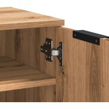 vidaXL Omarica za čevlje artisian hrast 59x35x70 cm inženirski les | Shoptok.si