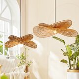  Immax 08266L - Visilica na sajli MARIPOSA 1xE27/40W/230V prečnik 80 cm juta | Eponuda.com
