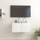 Viseći TV ormarić visoki sjaj bijeli 60 x 30 x 30 cm | shoptok.hr