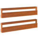 Maison Chic Omarica za obutev - Kopa za čevlje 2 kosa voščeno rjav 110x8,5x23,5 cm, (21777393) Cene