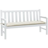 vidaXL Jastuk za vrtnu klupu prošarano krem 150 x 50 x 7 cm od tkanine Cijene