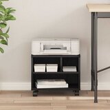  Držač za printer Crni hrast 41 x 32 x 34,5 cm Konstruirano drvo | shoptok.hr