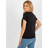 RUE PARIS Blouse-RV-BZ-8921.66-black | Shoptok.si
